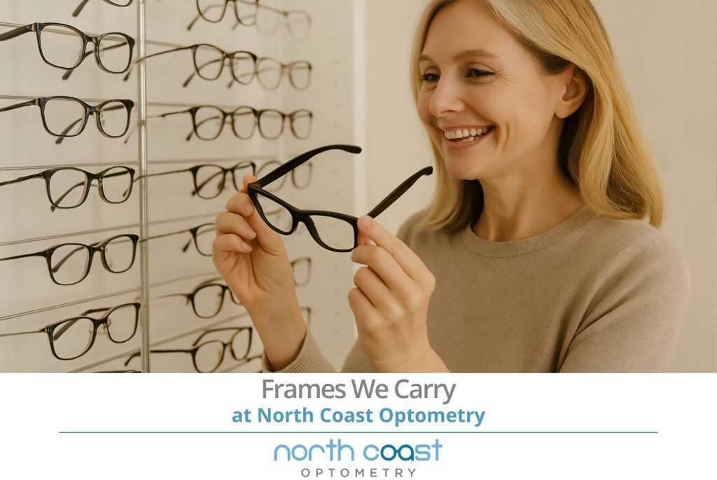Frames We Carry at North Coast Optometry